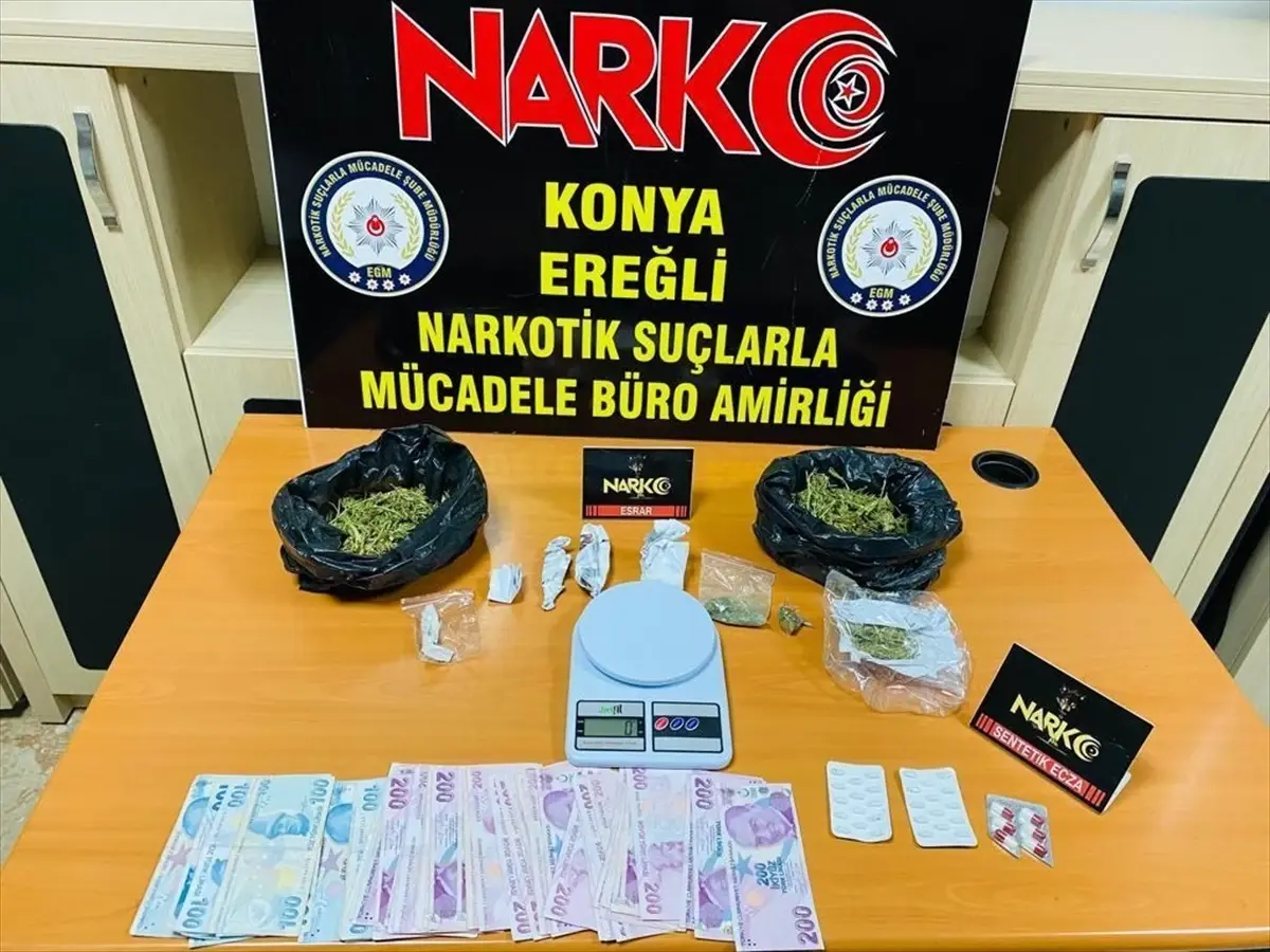 Ereğli'de Uyuşturucu Operasyonu: 2 Tutuklama
