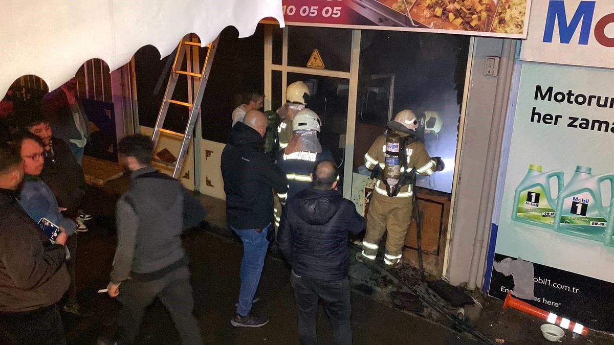 Safranbolu\'da Sanayi Sitesinde Lokantada Yangın Çıktı