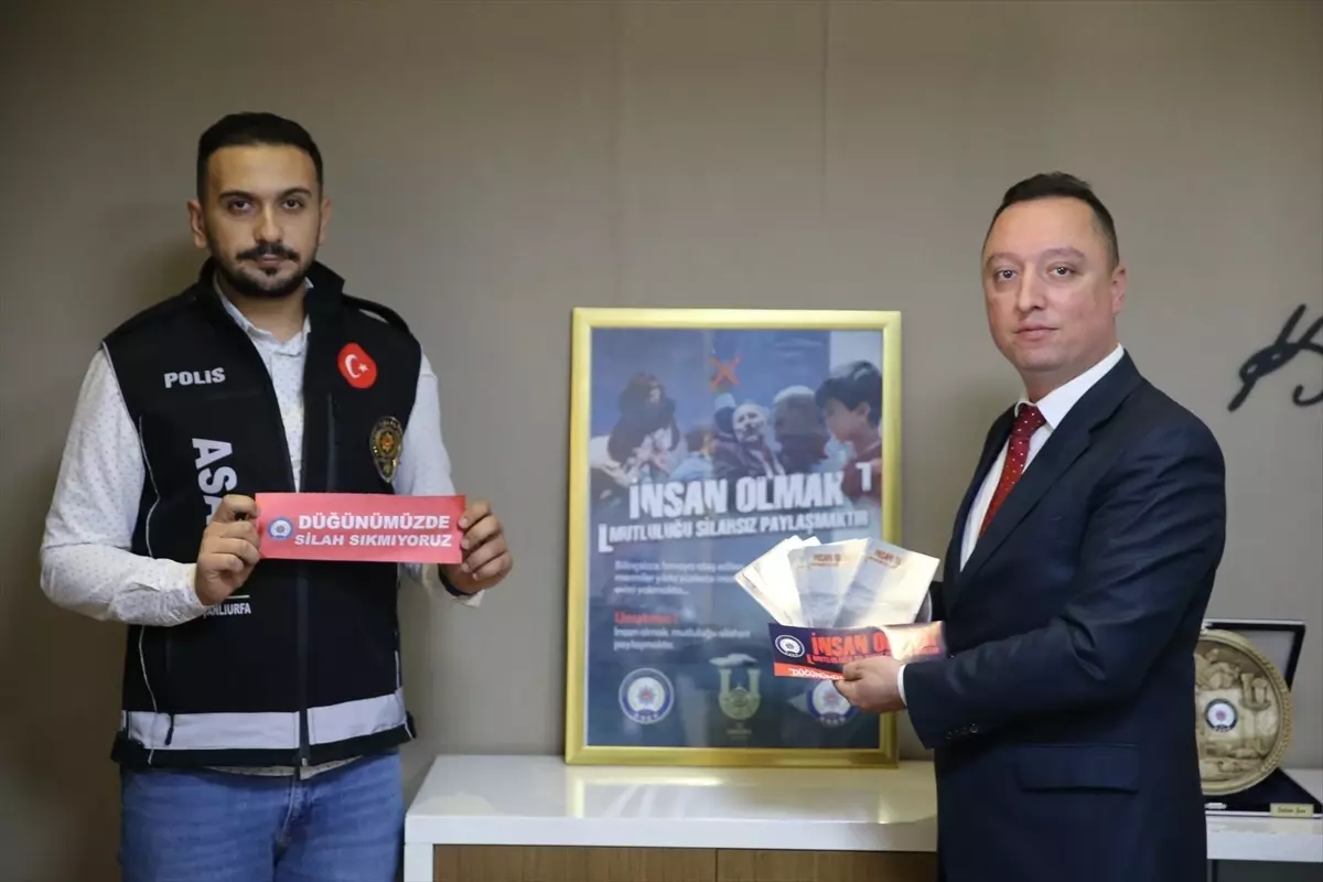 Şanlıurfa\'da Yorgun Mermi Uyarısı: İnsan Olmak, Mutluluğu Silahsız Paylaşmaktır