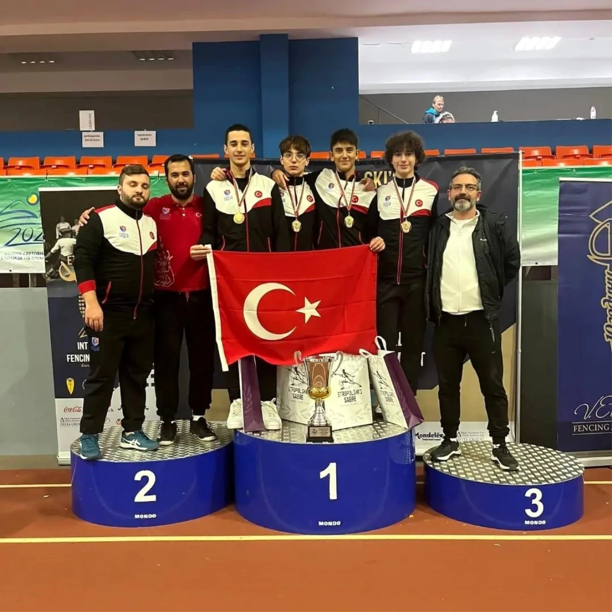 Türkiye, Bulgaristan\'da Eskrim Turnuvasında 1 altın ve 1 bronz madalya kazandı