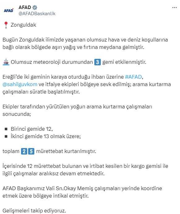 Zonguldak'ta fırtınada kaybolan gemiden haber yok! Şehirde okullar tatil edildi, evler sular altında kaldı Zonguldak'ta fırtınada kaybolan gemiden haber yok! Şehirde okullar tatil edildi, evler sular altında kaldı
