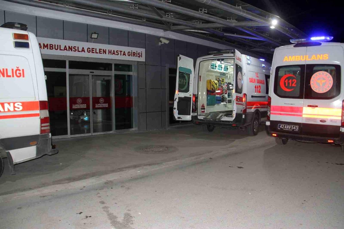Konya\'da tüfek kazası: Bir kişi yaralandı