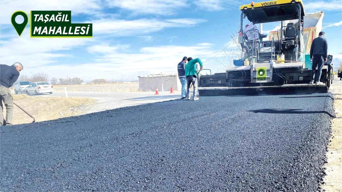 Ereğli Belediyesi Fen İşleri Müdürlüğü asfalt çalışmalarına devam ediyor