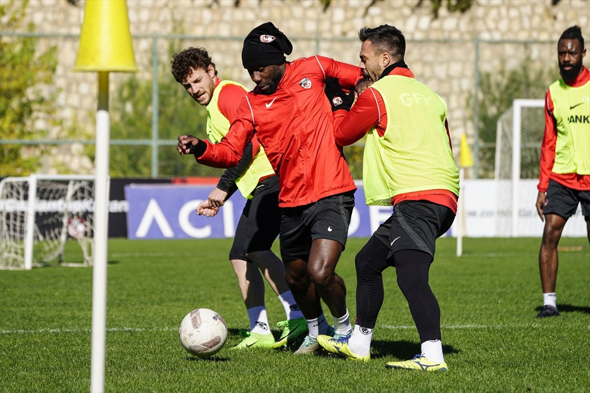 Gaziantep FK, MKE Ankaragücü maçı için hazırlıklarını sürdürdü