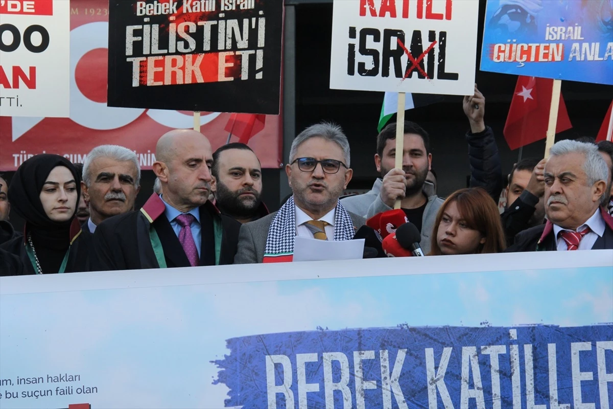 Saadet Partisi İzmir İl Başkanlığı İsrailli Devlet Yöneticileri Hakkında Suç Duyurusunda Bulundu