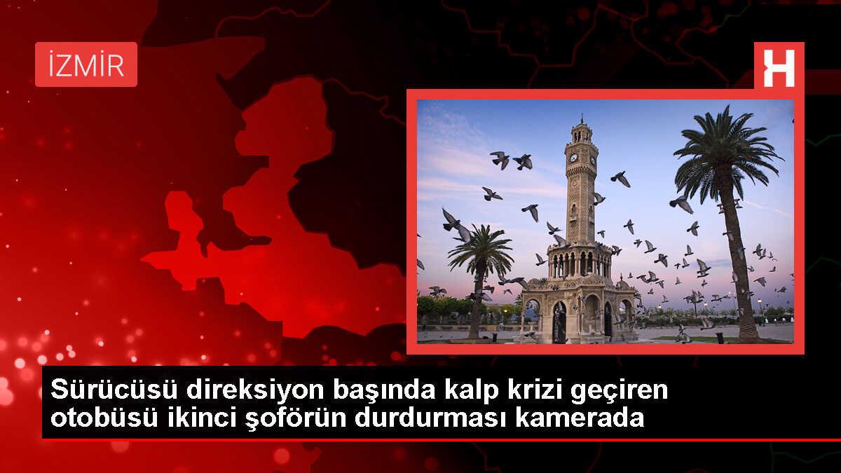 Malatya'da Kalp Krizi Geçiren Otobüs Şoförü Kameralara Yansıdı