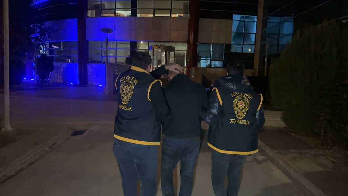 Adıyaman\'da düzenlenen hırsızlık operasyonunda tutuklama