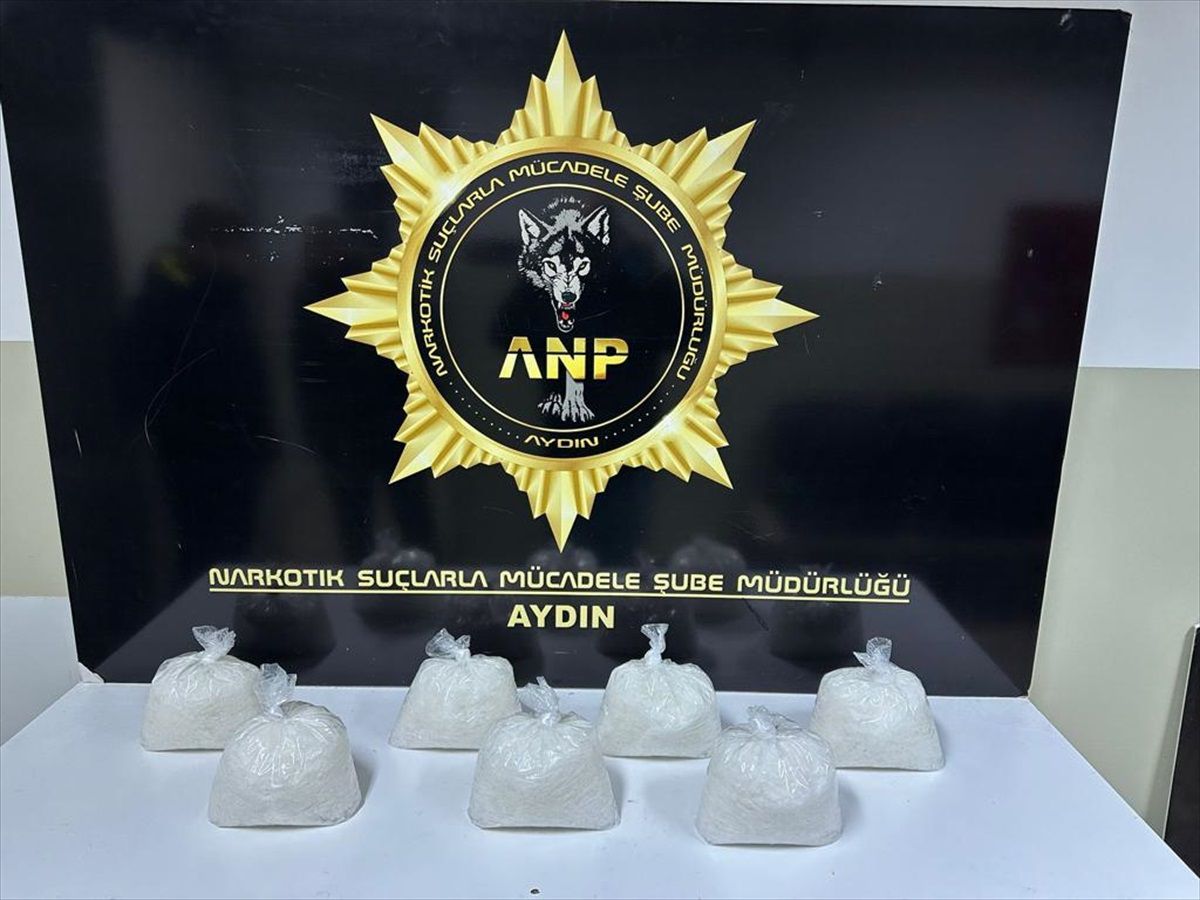 Aydın\'da 7 kilo sentetik uyuşturucu ele geçirildi, 4 kişi tutuklandı