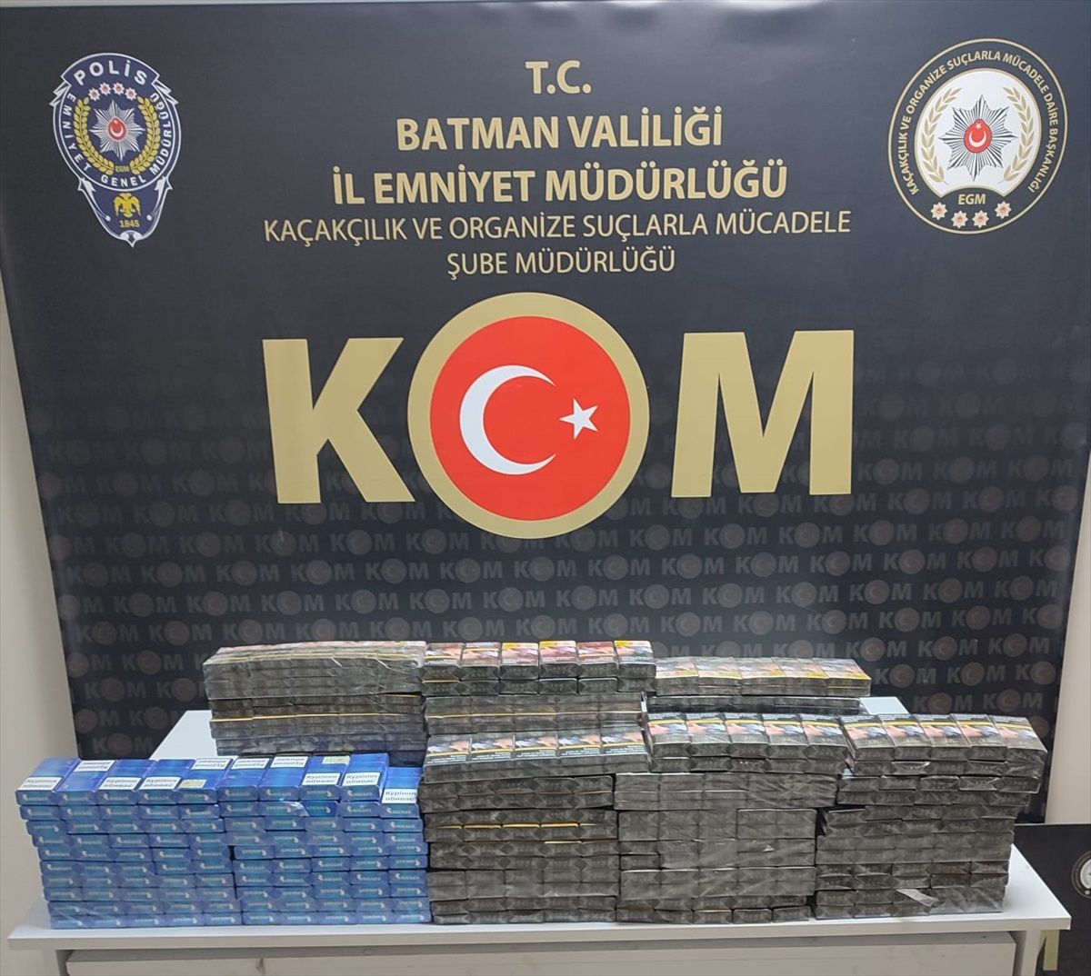 Batman\'da Kaçakçılık Operasyonunda 9 Şüpheli Gözaltına Alındı