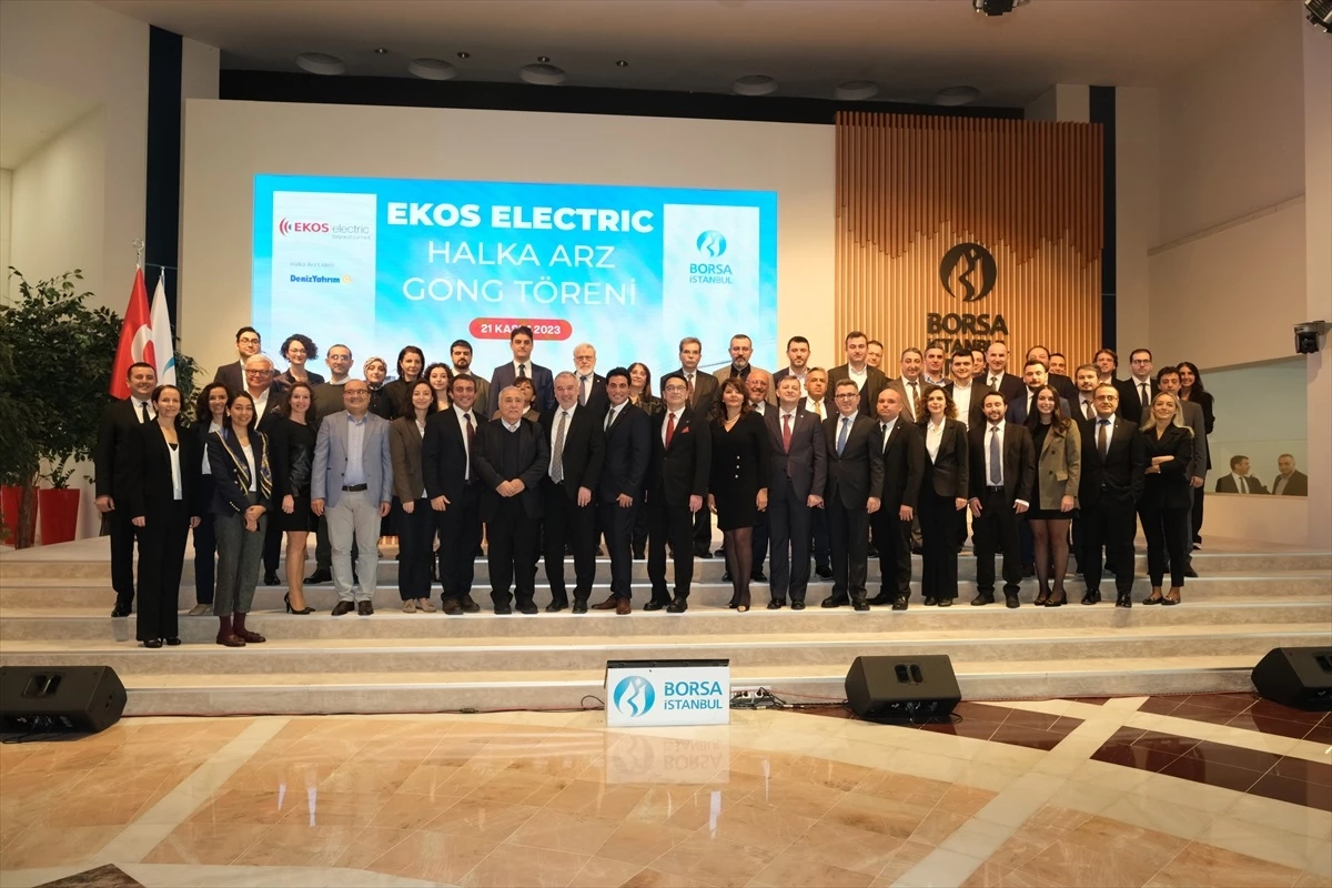 EKOS Electric Borsa İstanbul\'da Gong Çaldı
