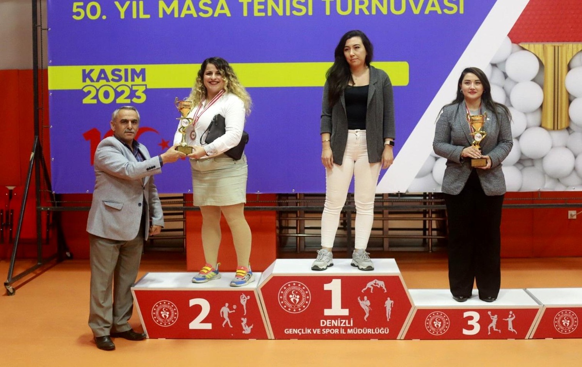 Denizli\'de Masa Tenisi Turnuvası Başarıyla Tamamlandı