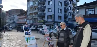 İsrail'in Gazze'ye saldırılarını protesto amacıyla sergi açıldı