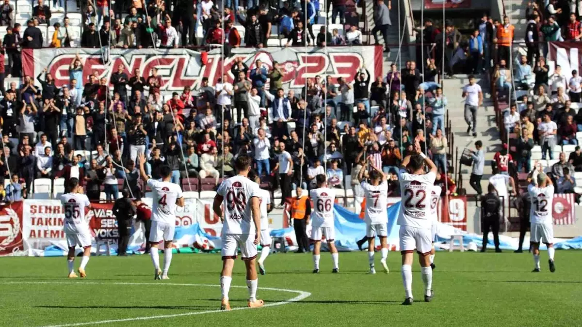 Elazığspor, yenilmezlik serisiyle yükselişe geçti