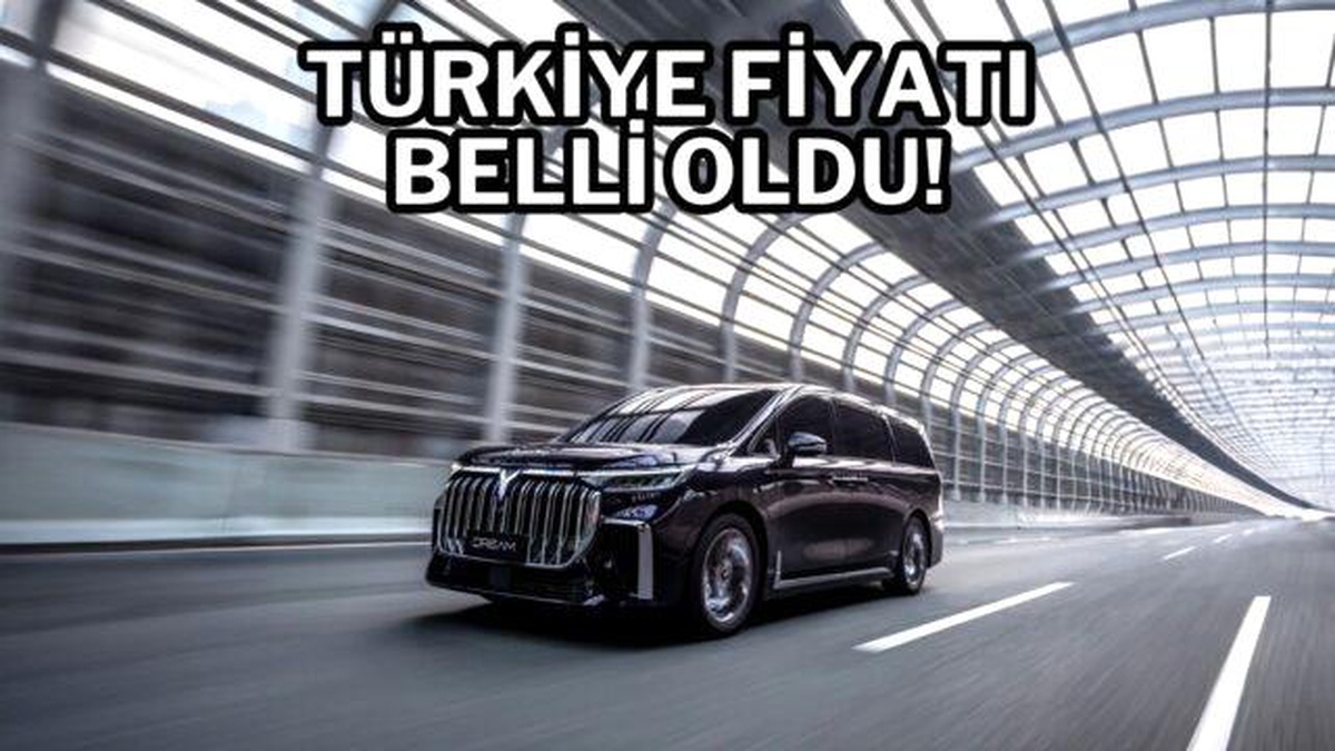 Voyah Dream Türkiye\'de satışa sunuldu