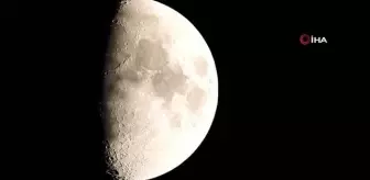 Hatay'da yarım ay görsel şöleni