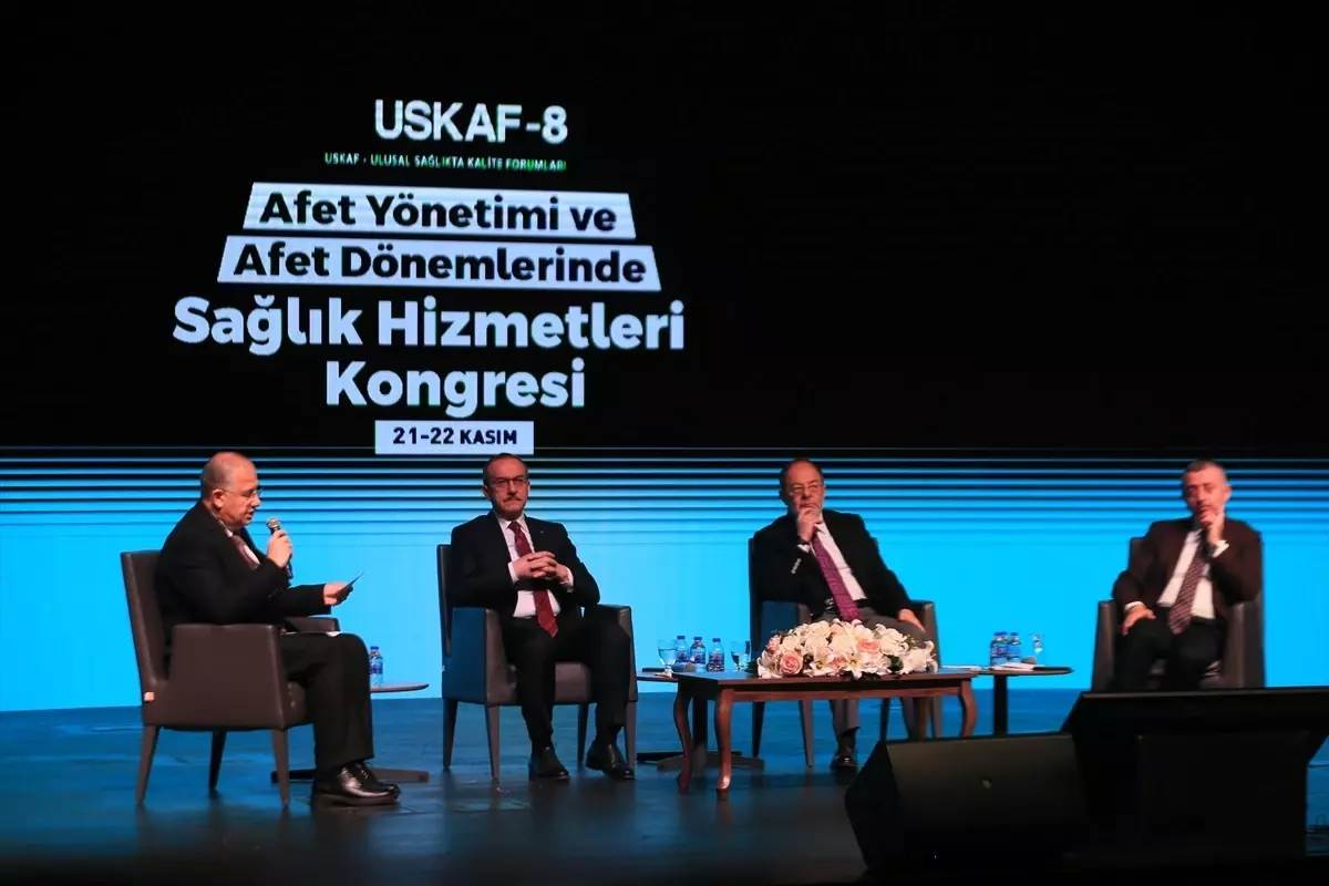 Afet Yönetimi ve Afet Dönemleri\'nde Sağlık Hizmetleri Kongresi Kocaeli\'de Başladı