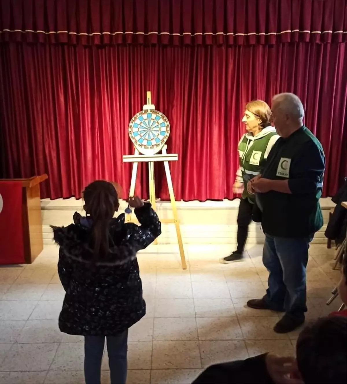 Sinop\'ta Tangal köyündeki ilkokul öğrencileri için dart etkinliği düzenlendi