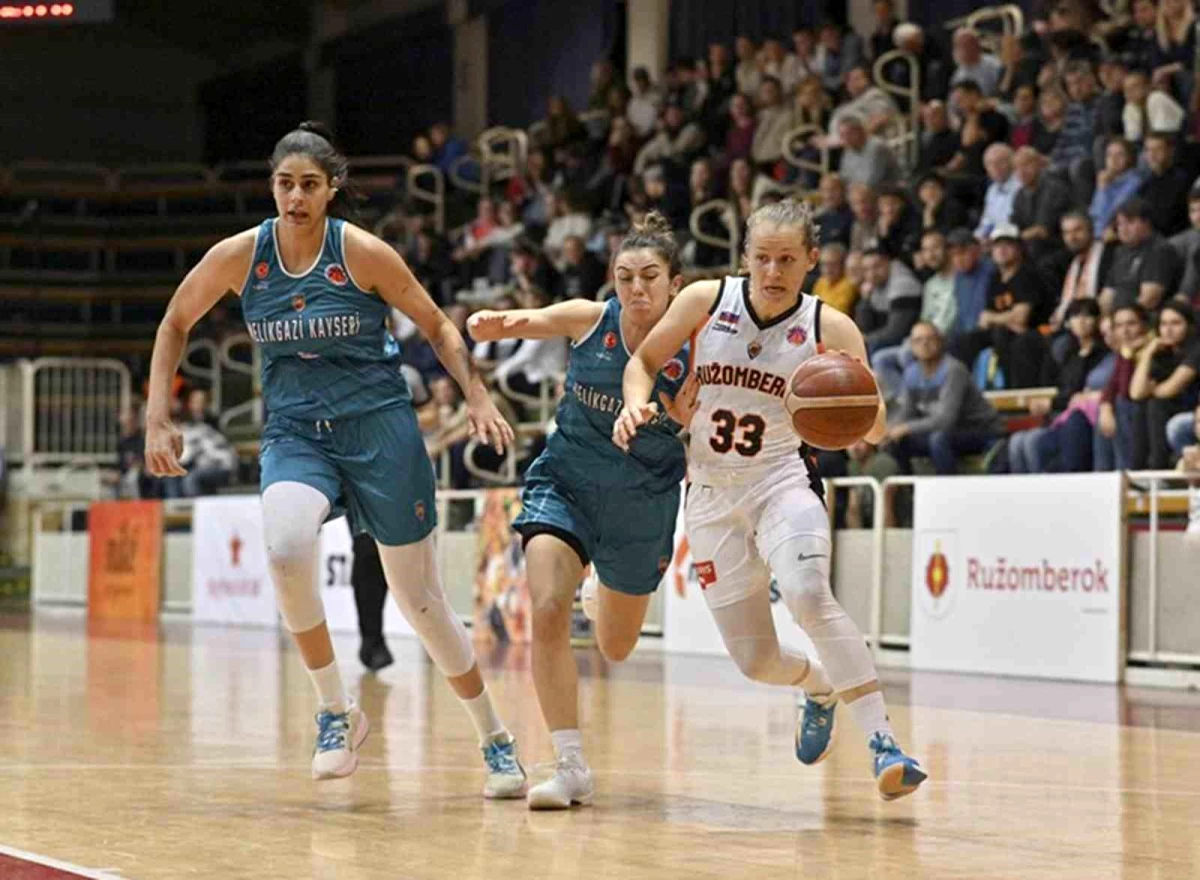 Melikgazi Kayseri Basketbol, Eurocup Women F Grubu\'nda Slovakya temsilcisi MBK Ruzomberok\'u konuk edecek