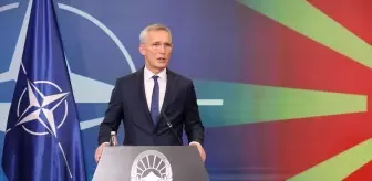 NATO Genel Sekreteri Kuzey Makedonya'da