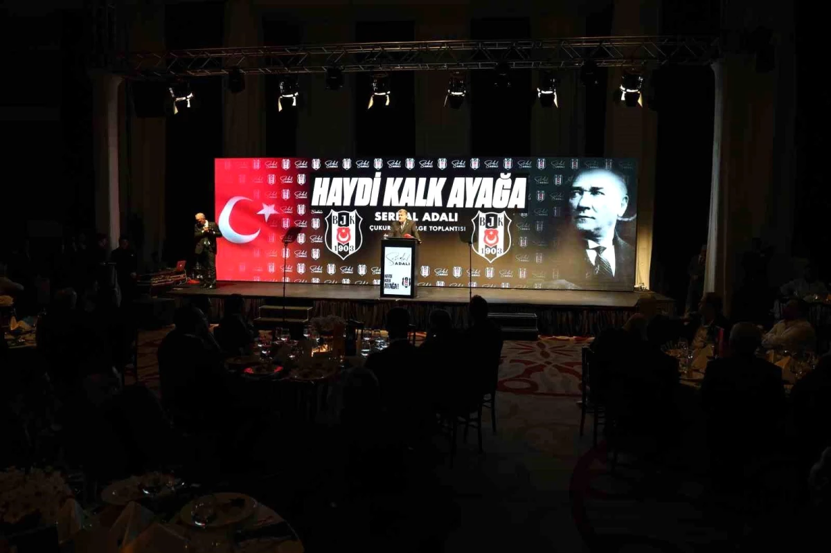 Beşiktaş Başkan Adayı Serdal Adalı, Adana\'da Seçim Resepsiyonunda Konuştu