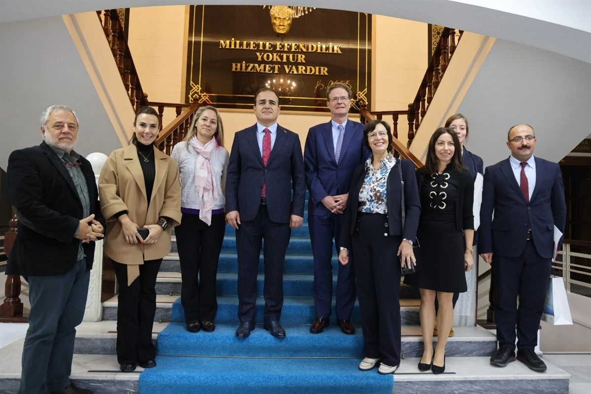AB Türkiye Delegasyonu, Muğla Valisi ile bir araya geldi