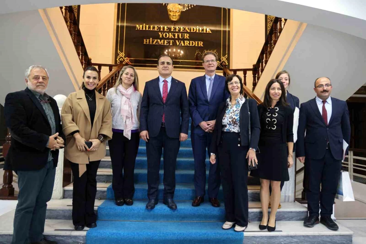 Avrupa Birliği Türkiye Delegasyonu Başkanı Muğla Valisi\'ni ziyaret etti