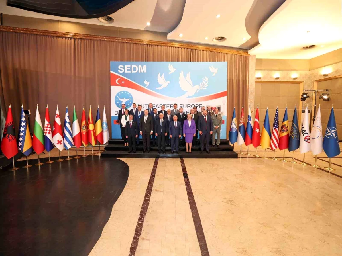 Güneydoğu Avrupa Savunma Bakanları Toplantısı Ankara\'da başladı