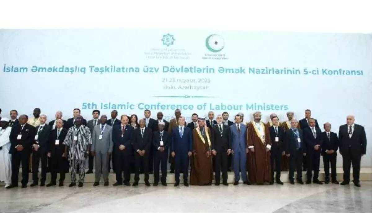 Çalışma ve Sosyal Güvenlik Bakanı Vedat Işıkhan, İİT Çalışma Bakanları Konferansı\'na katıldı