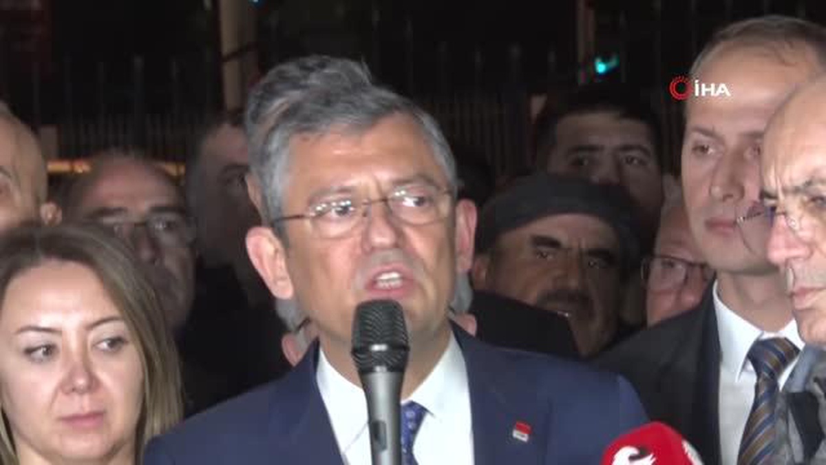CHP Genel Başkanı Özgür Özel, Yargıtay\'ın kararını eleştirdi