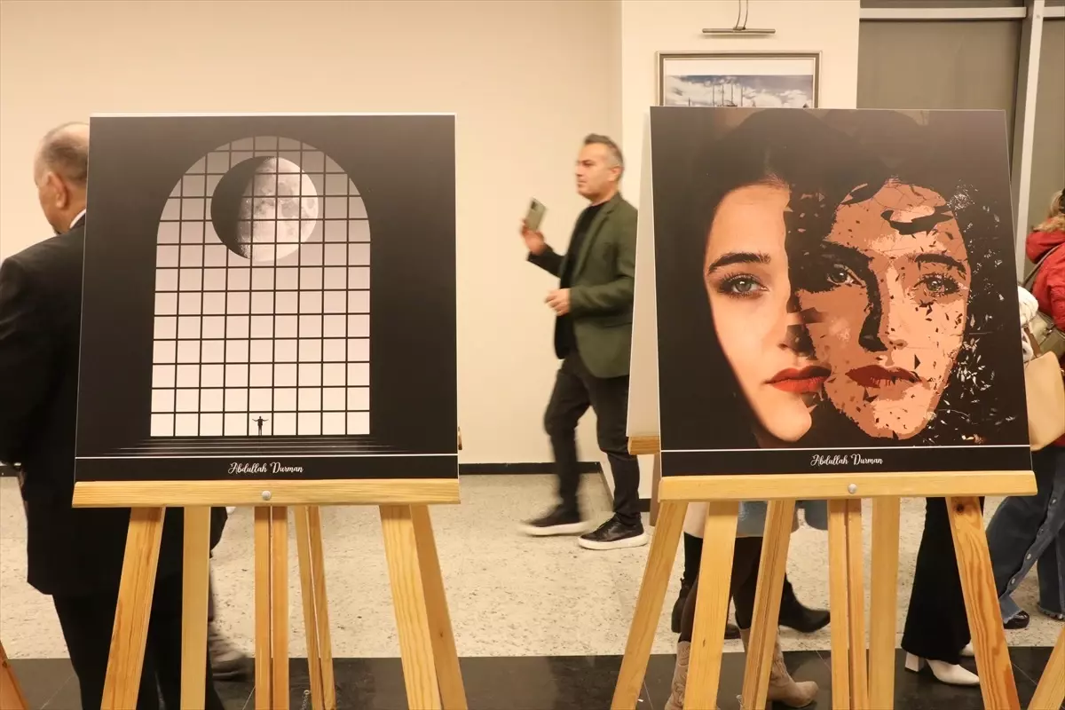 Edirne'de Dijital Hayaller Fotoğraf Sergisi Açıldı