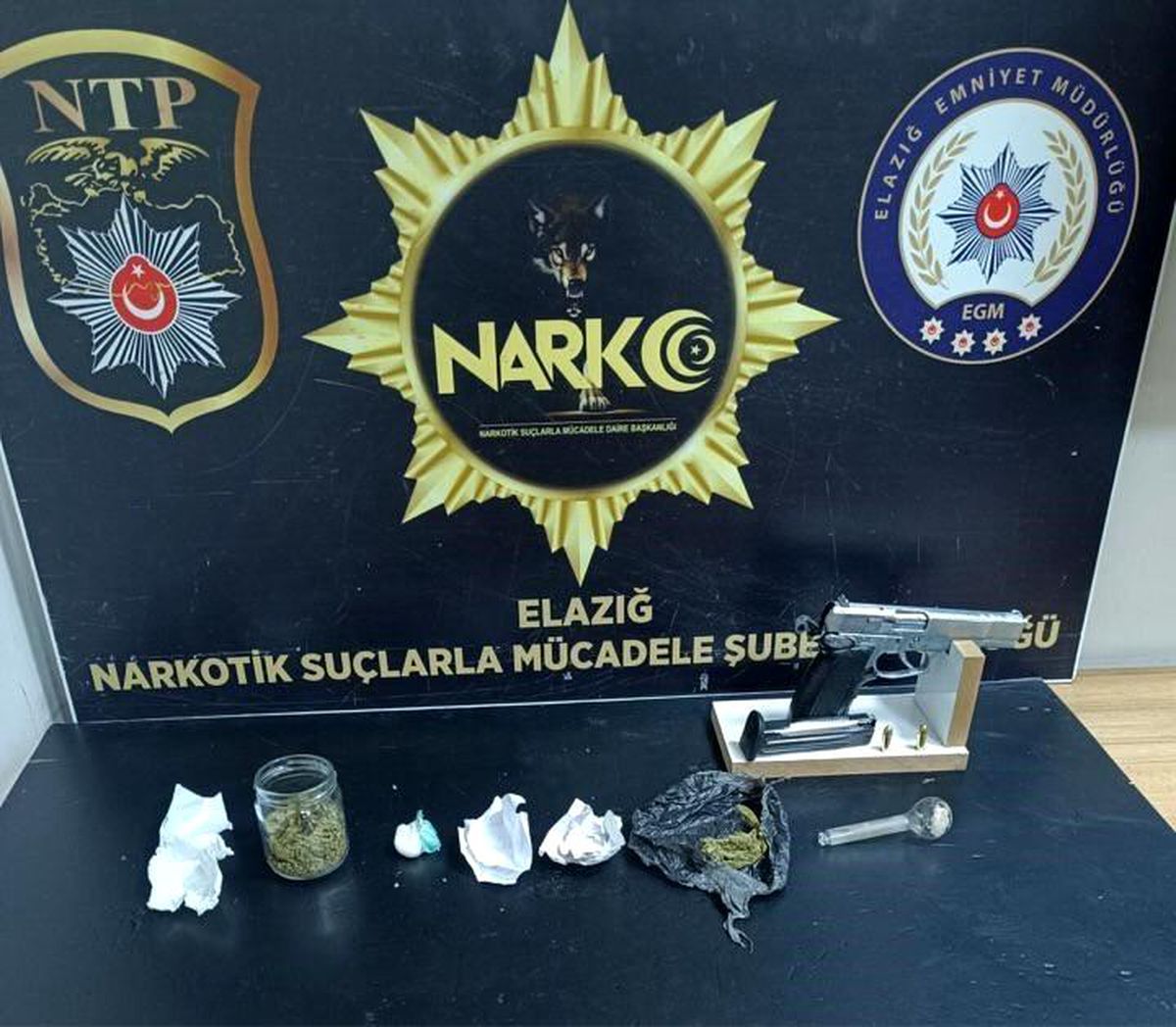 Elazığ\'da Uyuşturucu Operasyonu: 2 Şüpheli Yakalandı