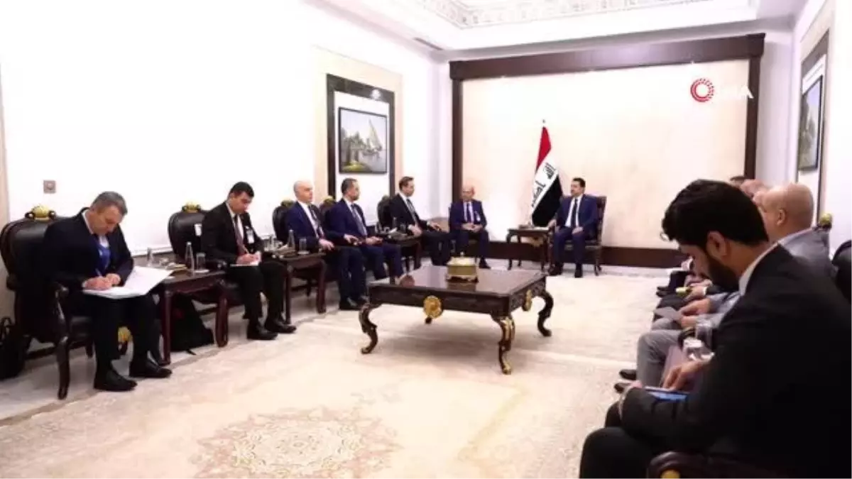 Enerji ve Tabii Kaynaklar Bakanı Alparslan Bayraktar, Irak Başbakanı ile görüştü