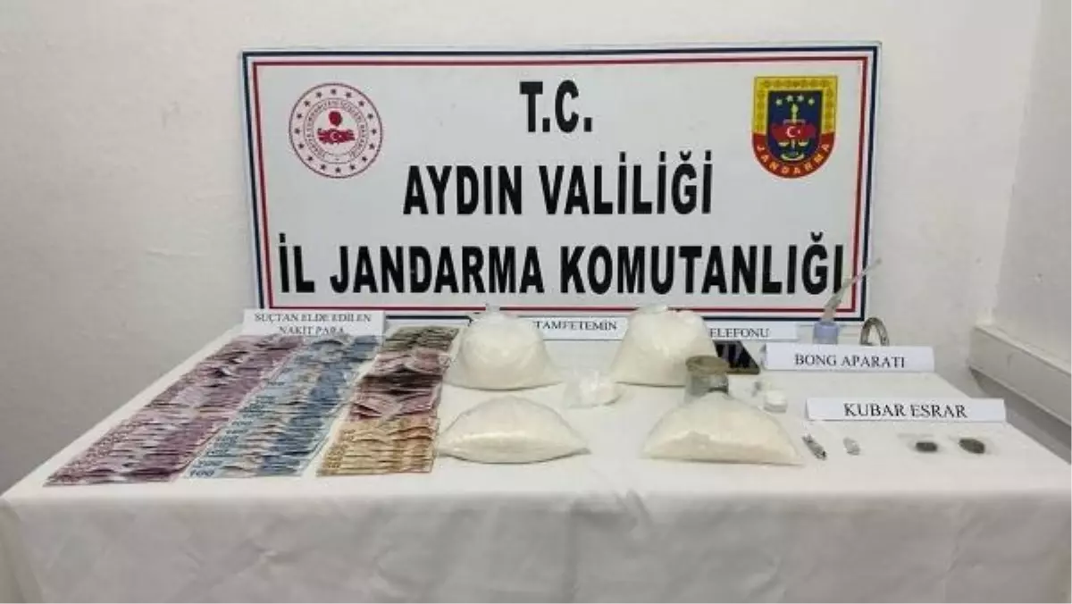 Didim'de Uyuşturucu Operasyonu: 3.5 Kilogram Metamfetamin ve 100 Gram Esrar Ele Geçirildi
