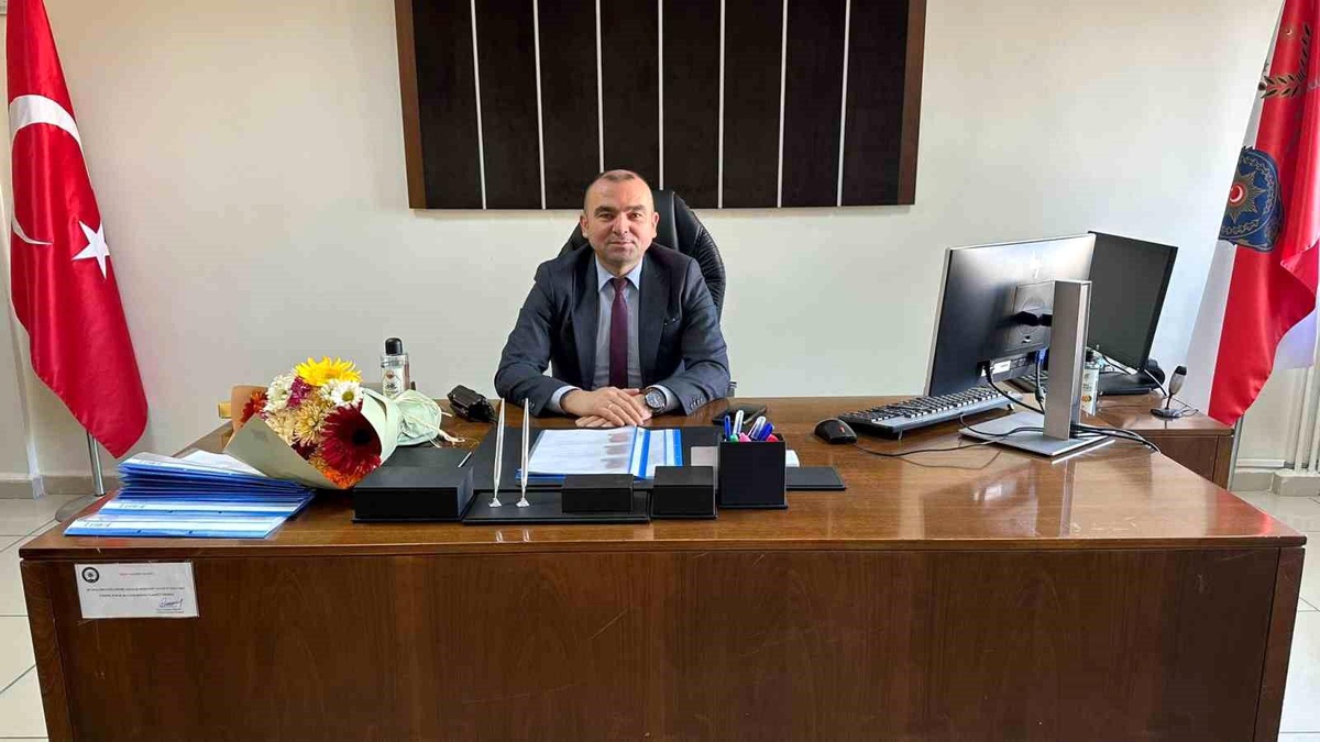 Gediz İlçe Emniyet Müdürlüğüne Yeni Müdür Atandı