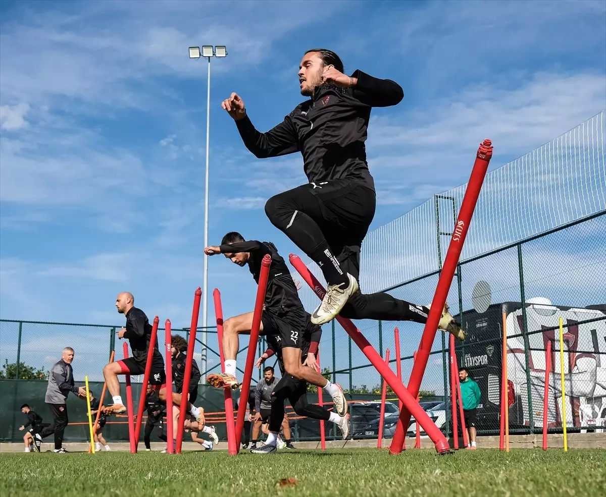 Atakaş Hatayspor, İstanbulspor maçı için hazırlıklarını sürdürdü