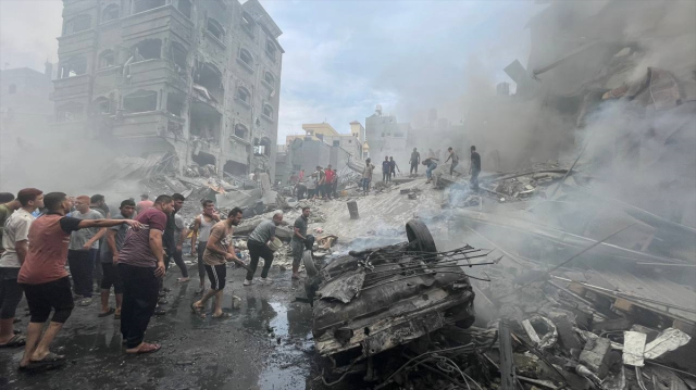 İsrail, şavaşı Orta Doğu'ya yaymaya kararlı! Savaş uçaklarıyla Suriye'nin başkenti Şam'ı vurdular