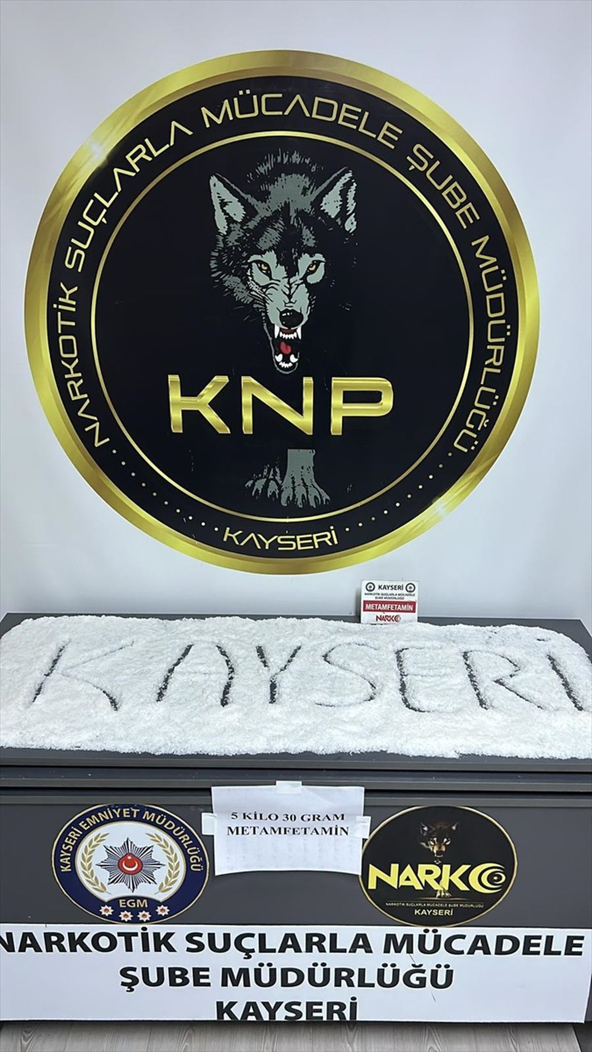 Kayseri\'de 5 Kilo 30 Gram Sentetik Uyuşturucu Ele Geçirildi
