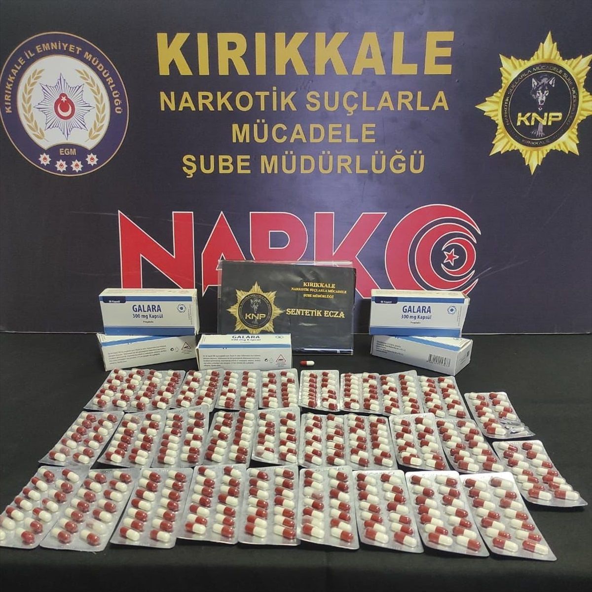 Kırıkkale\'de 404 uyuşturucu hap ele geçirildi