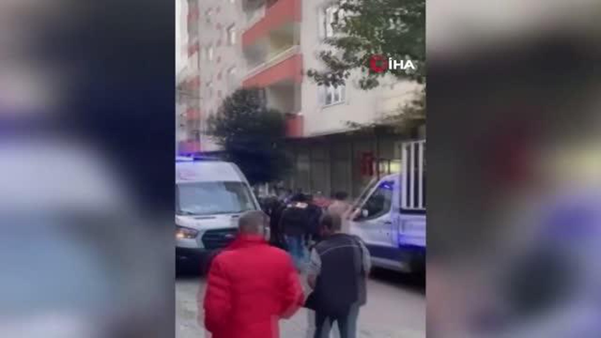 Küçükçekmece\'de İran\'a geçmek isteyen 2 kişi camdan atladı