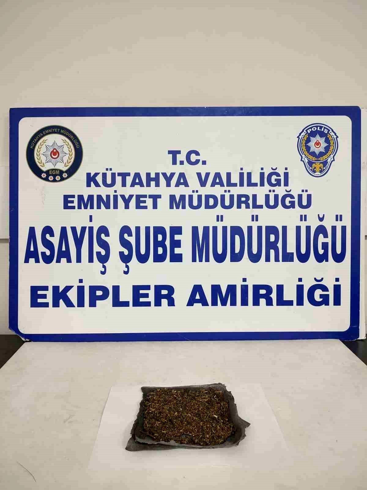 Kütahya\'da 11.32 Gram Bonzai Ele Geçirildi