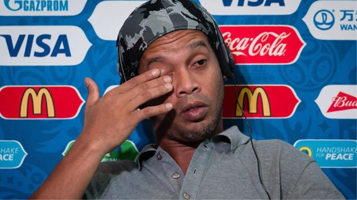 Boğazına kadar borca batan Ronaldinho\'ya bir darbe de vergi dairesinden