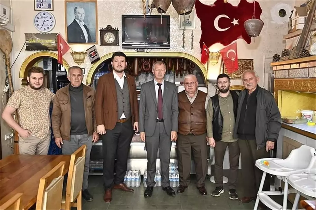 Süleymanpaşa Belediye Başkanı esnaf ziyaretlerinde bulundu