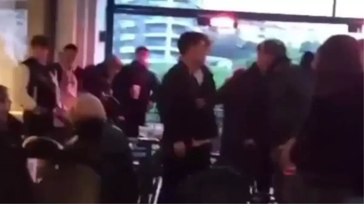 Üsküdar\'daki kahve zinciri şubesinde çıkan kavganın asıl nedeninin laf atma meselesi olduğu ortaya çıktı