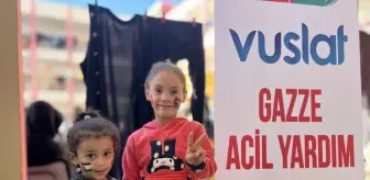 Vuslat Derneği, Gazze'deki çocuklar için etkinlik düzenledi
