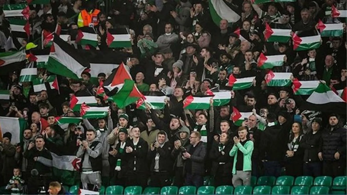 Yok artık UEFA! Filistin\'deki zulme sessiz kalmayan Celtic\'e verilen cezanın nedenine kimse anlam veremiyor