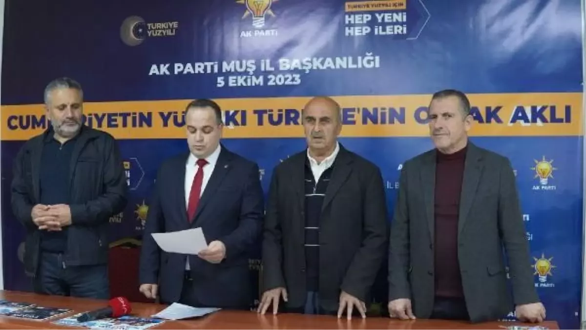 Adnan Taylan, Muş Belediye Başkanlığı için AK Parti\'den aday adayı oldu