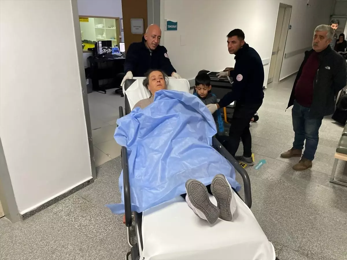 Aksaray'da kadın eşi tarafından bıçakla yaralandı