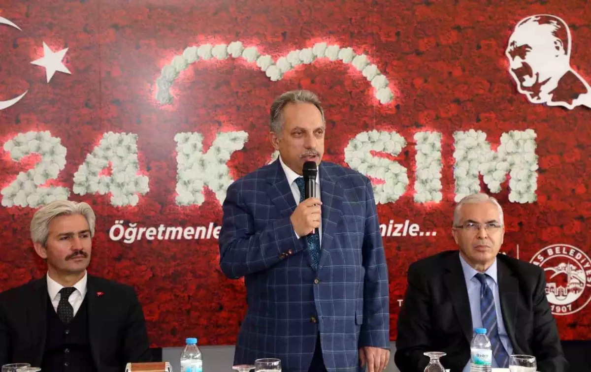 Talas Belediye Başkanı Mustafa Yalçın\'dan Öğretmenler Günü Mesajı