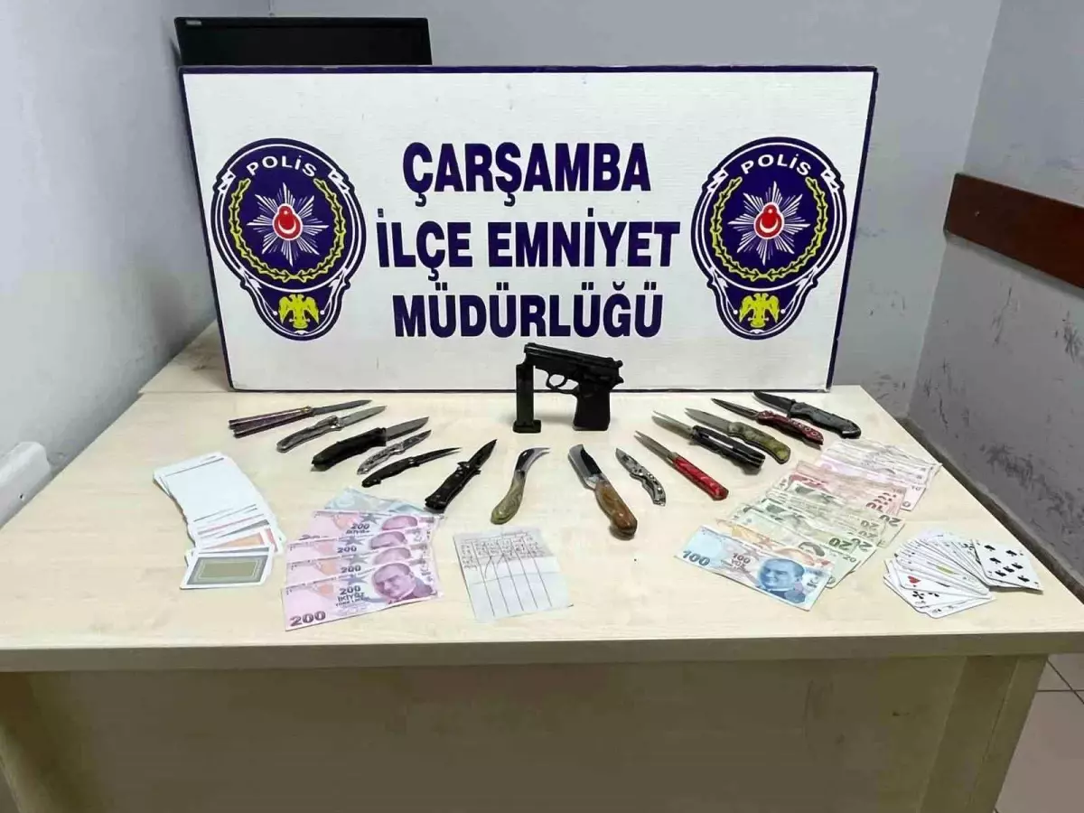 Samsun\'da Polis Şok Uygulama Düzenledi