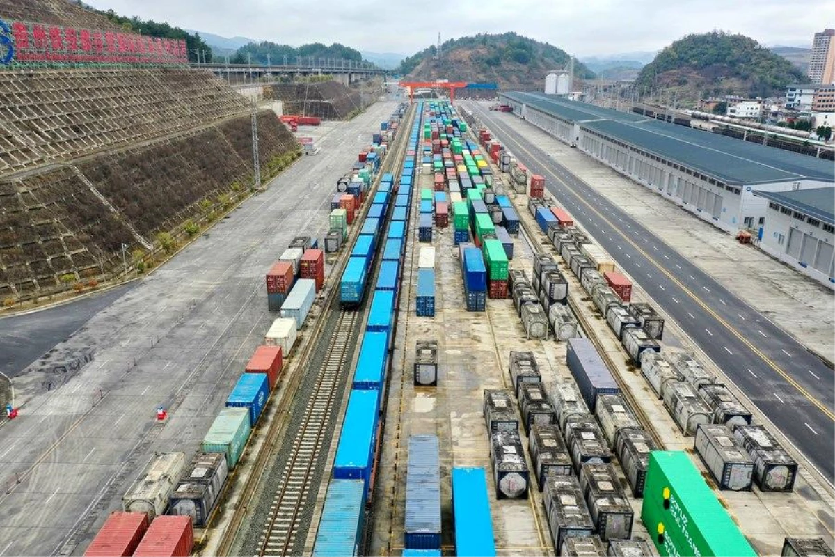 Çin\'in Guizhou eyaletinin dış ticaret hacmi arttı